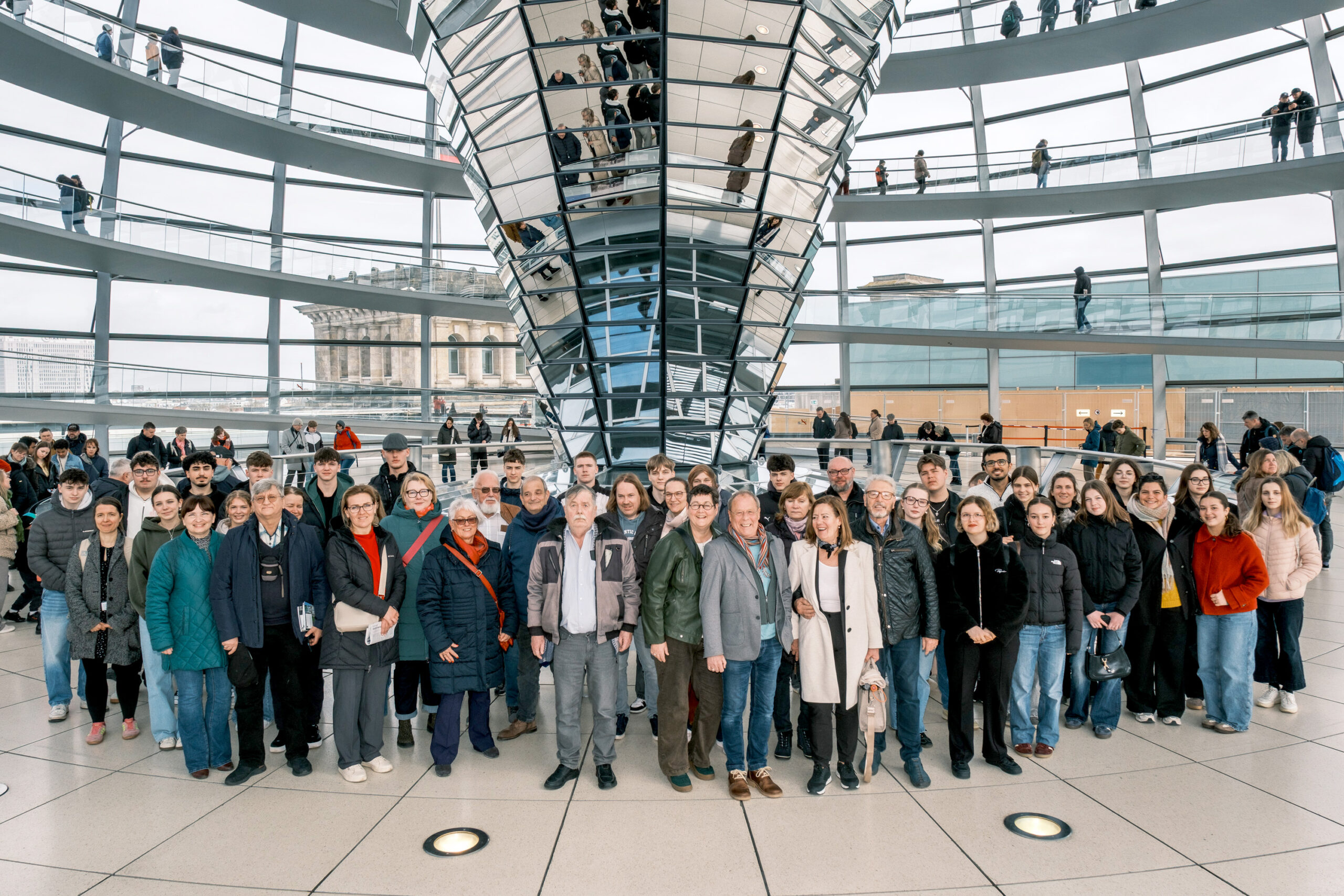 Politische Bildungsfahrt: 50 Teilnehmende aus dem Wahlkreis in Berlin